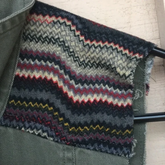 BKE gimmicks beaded lace back utility boho vest - Picture 4 of 10